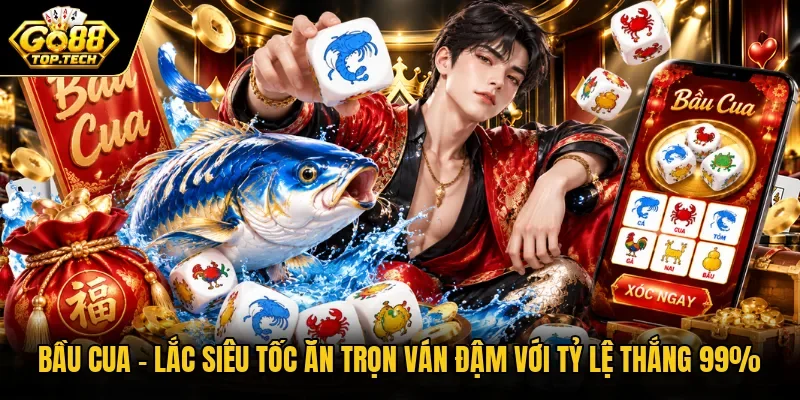 Bầu Cua | Lắc Siêu Tốc Ăn Trọn Ván Đậm Với Tỷ Lệ Thắng 99%