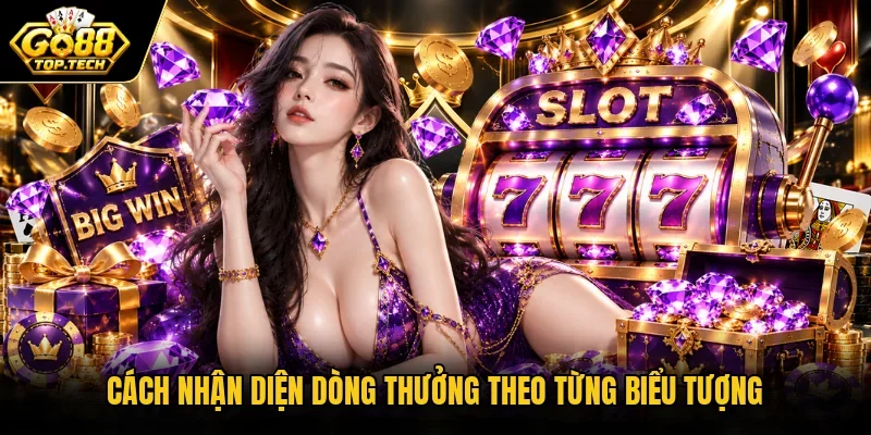 Cách nhận diện dòng thưởng theo từng biểu tượng