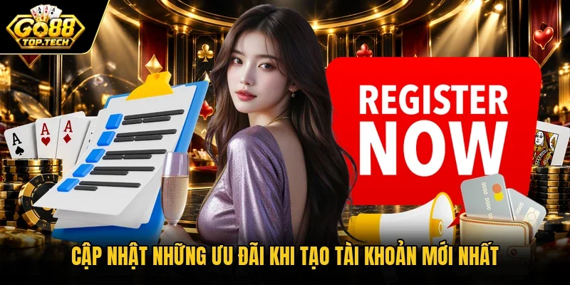Cập nhật những ưu đãi khi tạo tài khoản mới nhất