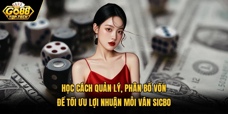 Học cách quản lý, phân bổ vốn để tối ưu lợi nhuận mỗi ván Sicbo