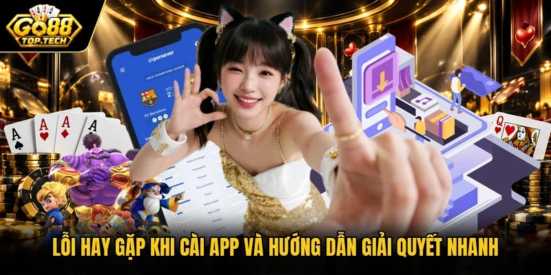 Lỗi hay gặp khi cài app và hướng dẫn giải quyết nhanh