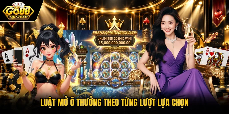 Luật mở ô thưởng theo từng lượt lựa chọn