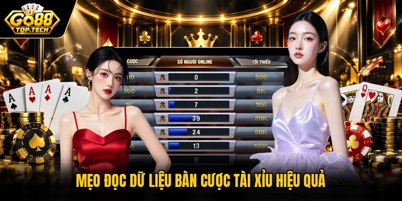 Mẹo đọc dữ liệu bàn cược Tài Xỉu hiệu quả