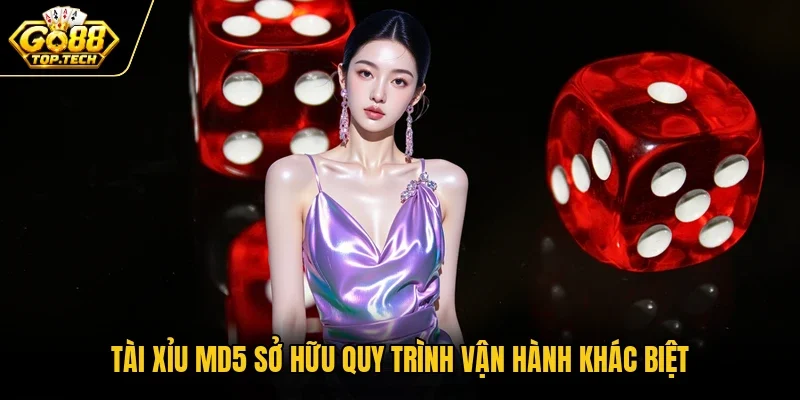 Tài Xỉu MD5 sở hữu quy trình vận hành khác biệt
